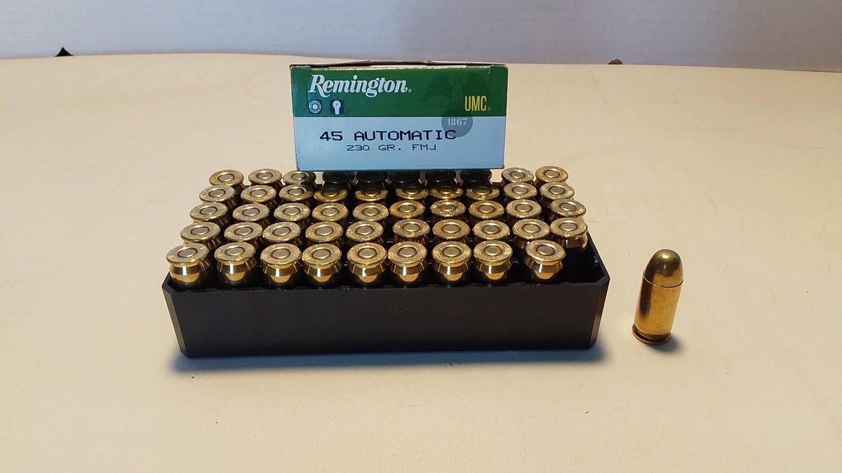 45 Auto 230 Grain (50 Rounds)