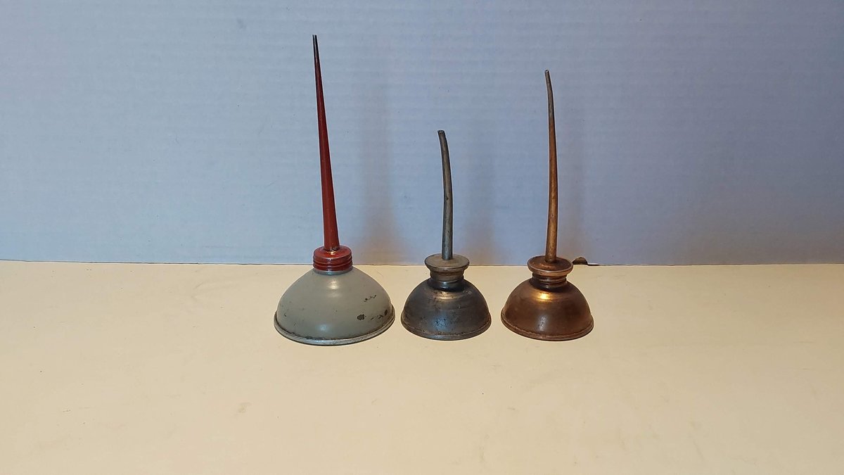 (3) Small Vintage Oilers