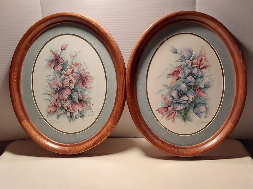 "Hope & Faith" by Jan Anderson(Wooden Frame)