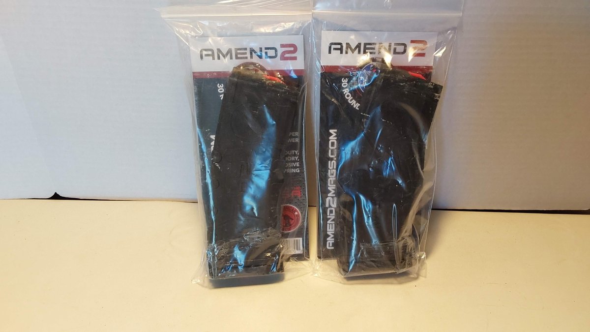(2) 30 Round, AR15/MY/M16 Magazines (NEW)