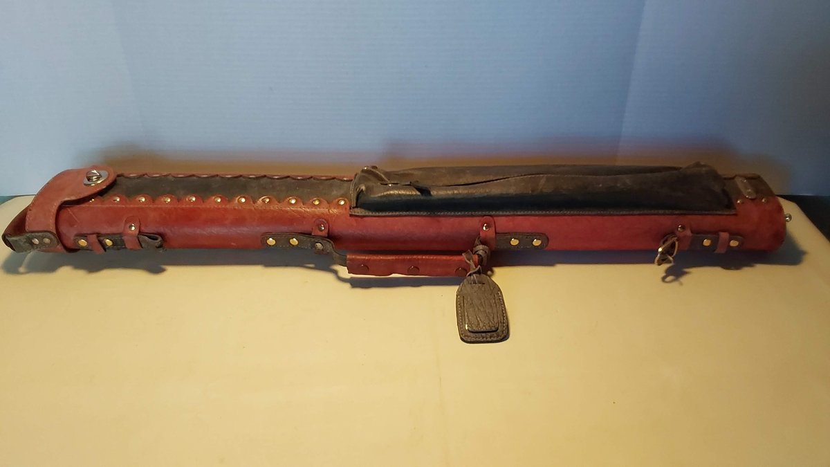 Vintage Bentley Pool Cue Case (32" Long)