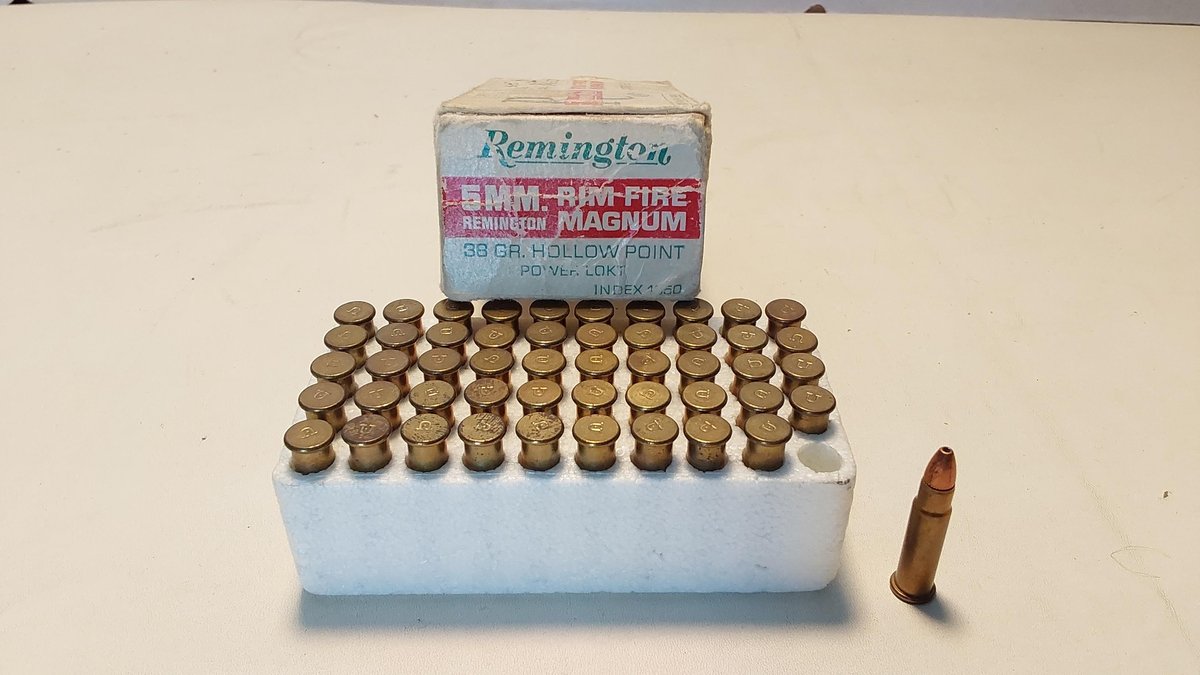 Remington 5 MM Rim-Fire Magnum (50 Rounds)