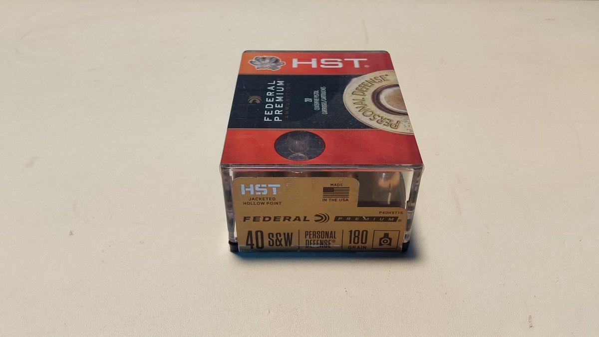 40 S & W, 180 Grain(20 Rounds)