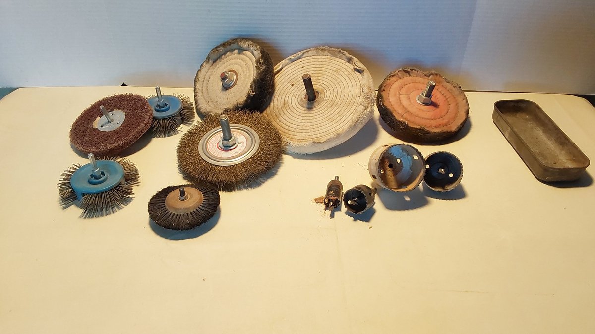 Buffing Wheels; Hole Saws