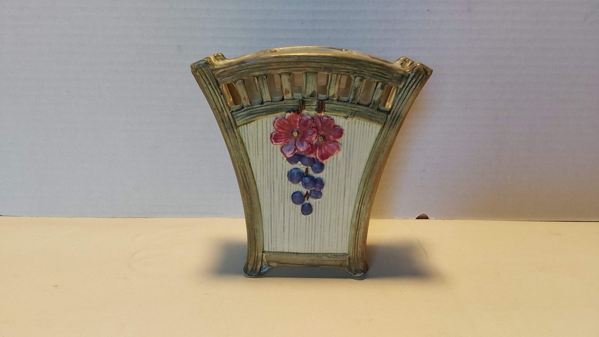 Vintage Klyro Wall Pocket Vase