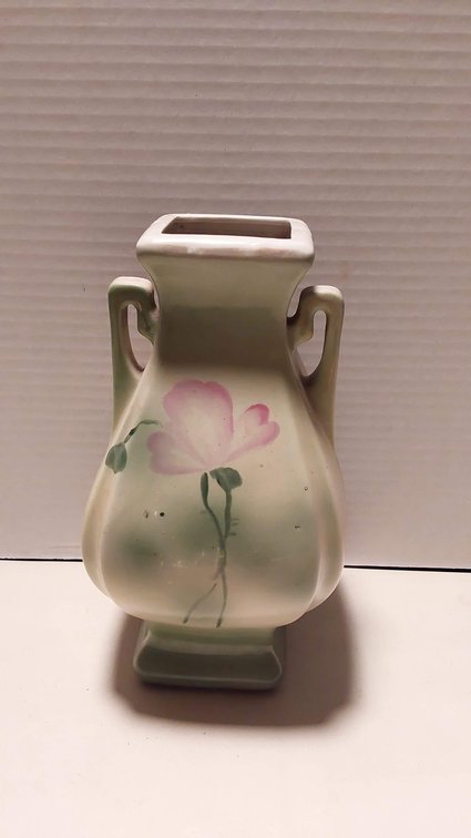 Vintage Double Handled Ceramic Vase