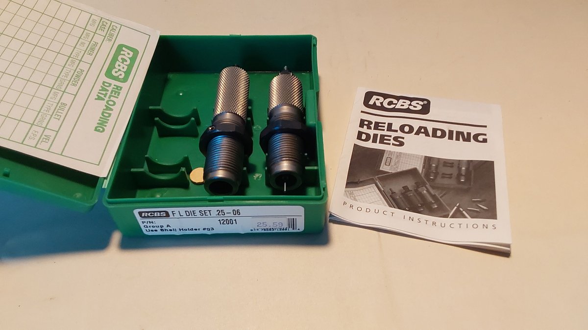 RCBS 25-06 Die Set