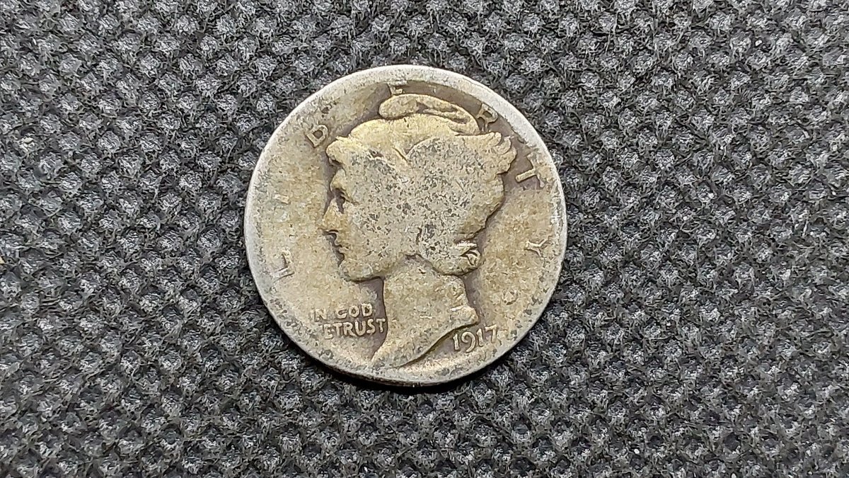1917 Mercury Dime