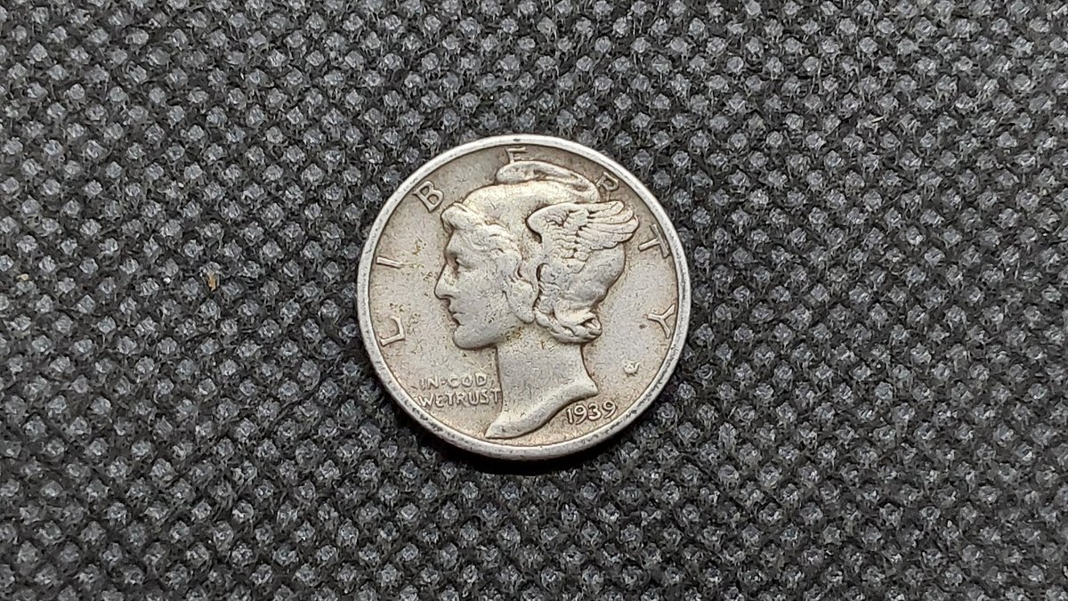 1939 D Mercury Dime