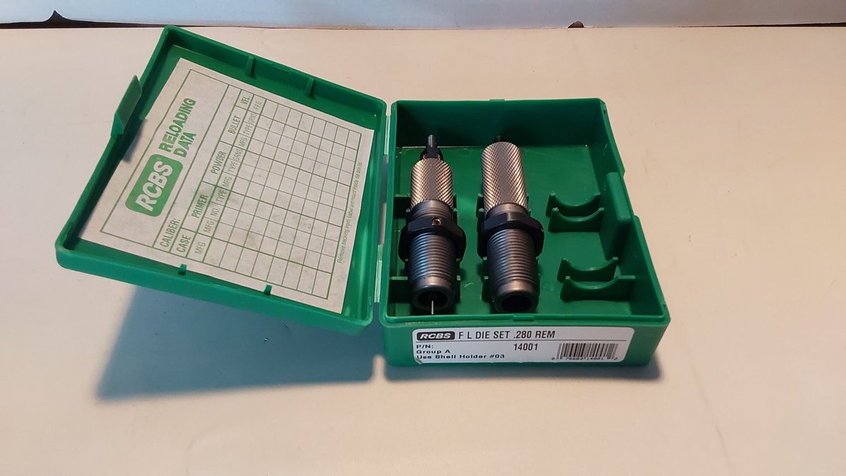 RCBS 280 Rem Die Set