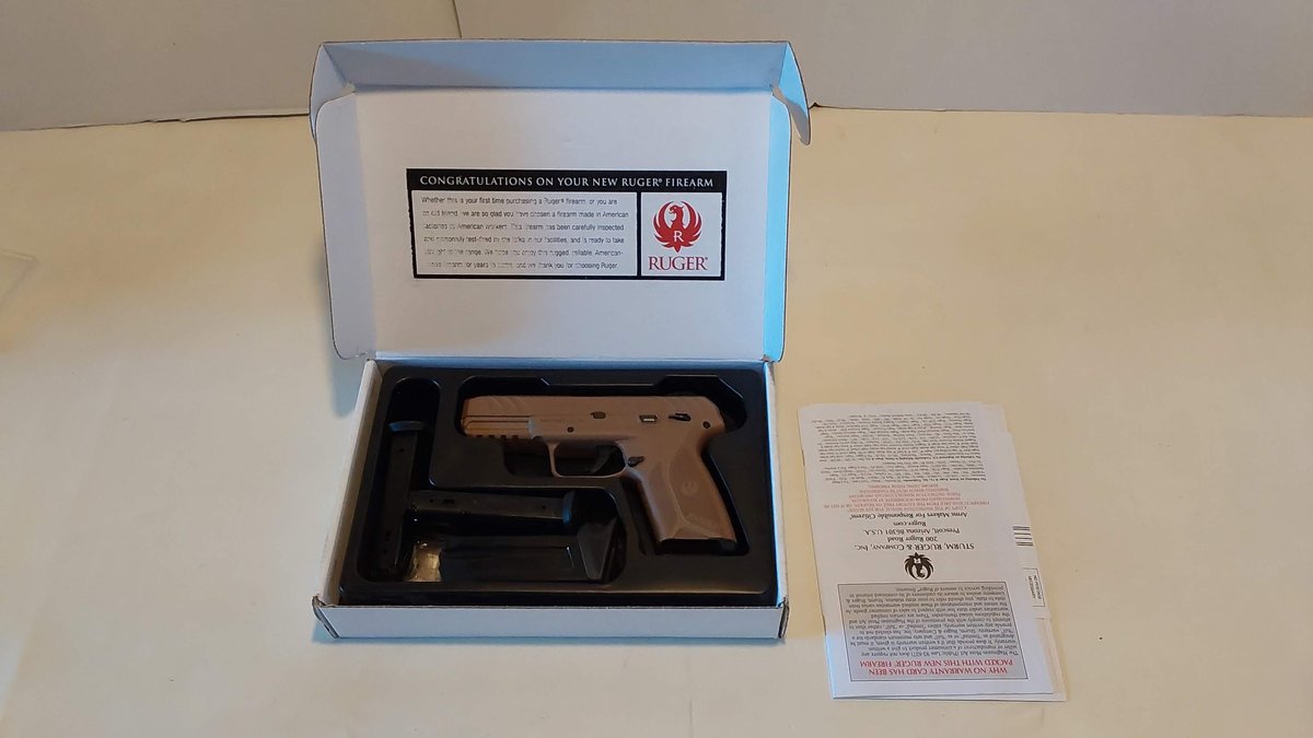 Ruger Security 9, 9 MM Luger w/3 Magazines (NIB)