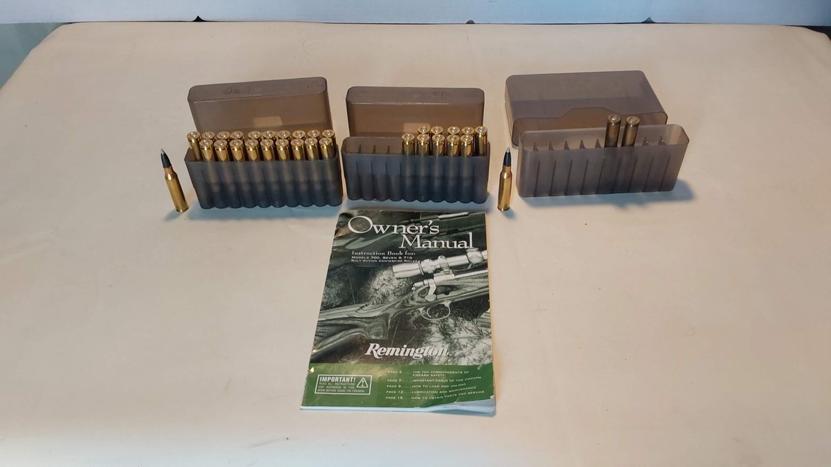 7 MM-08 Rem(31 Rounds); 270 WIN Rounds; 30-06 Rounds; Remington Owner's Manual