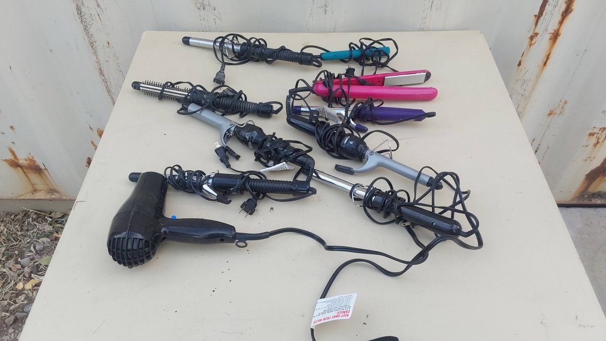 Hair Care Items(Curling Irons; Blow Dryer)
