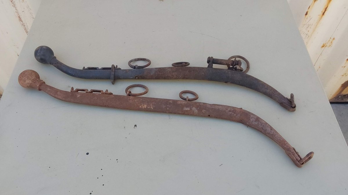 Antique Metal Hames