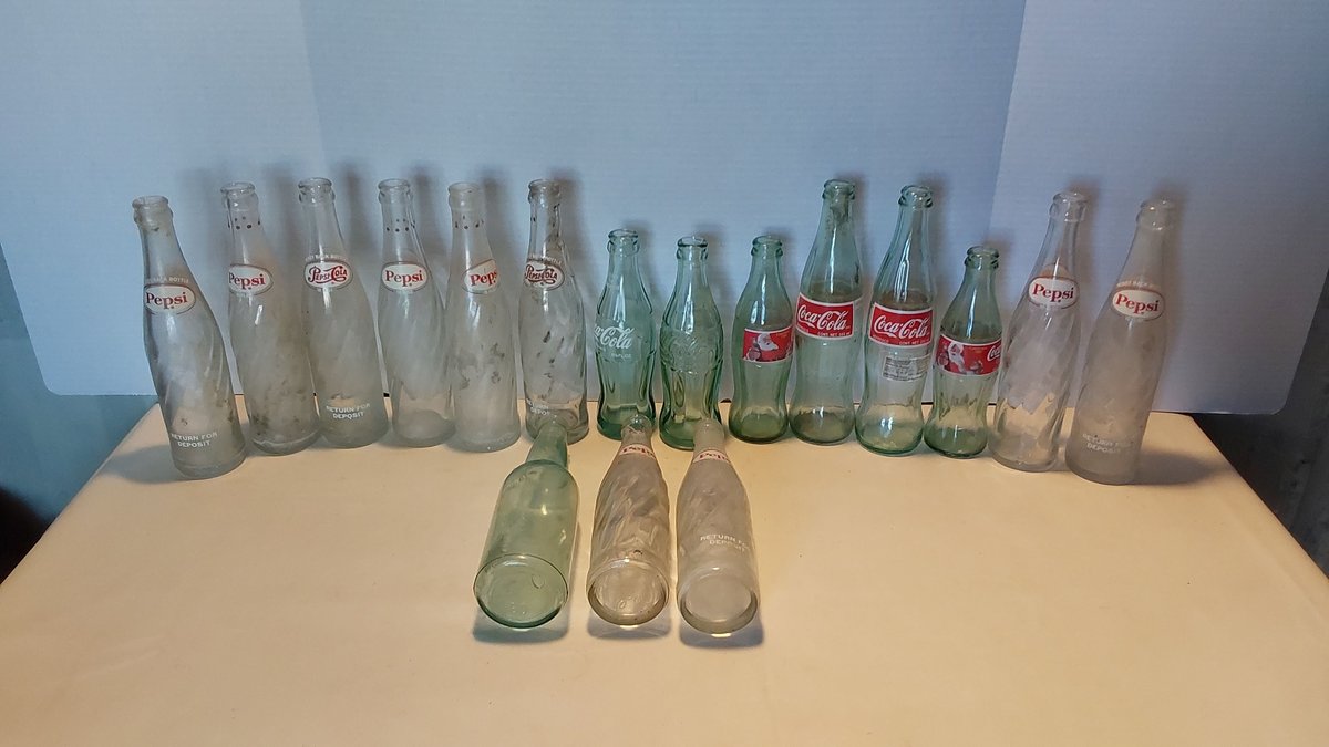 Pepsi & Coca Cola Bottles