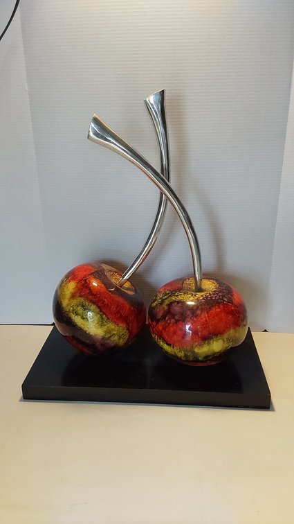Cherry Signed Sculpture