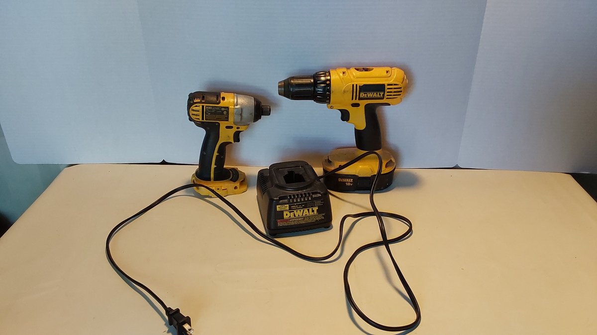 DeWalt 18 V Drills (Did not Test)