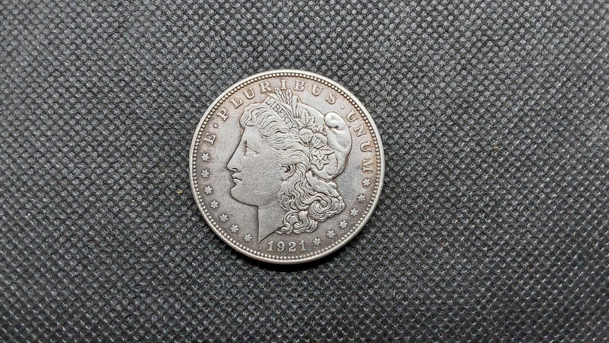 1921 D Morgan Silver Dollar