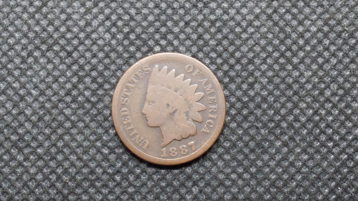 1887 Indian Head Penny