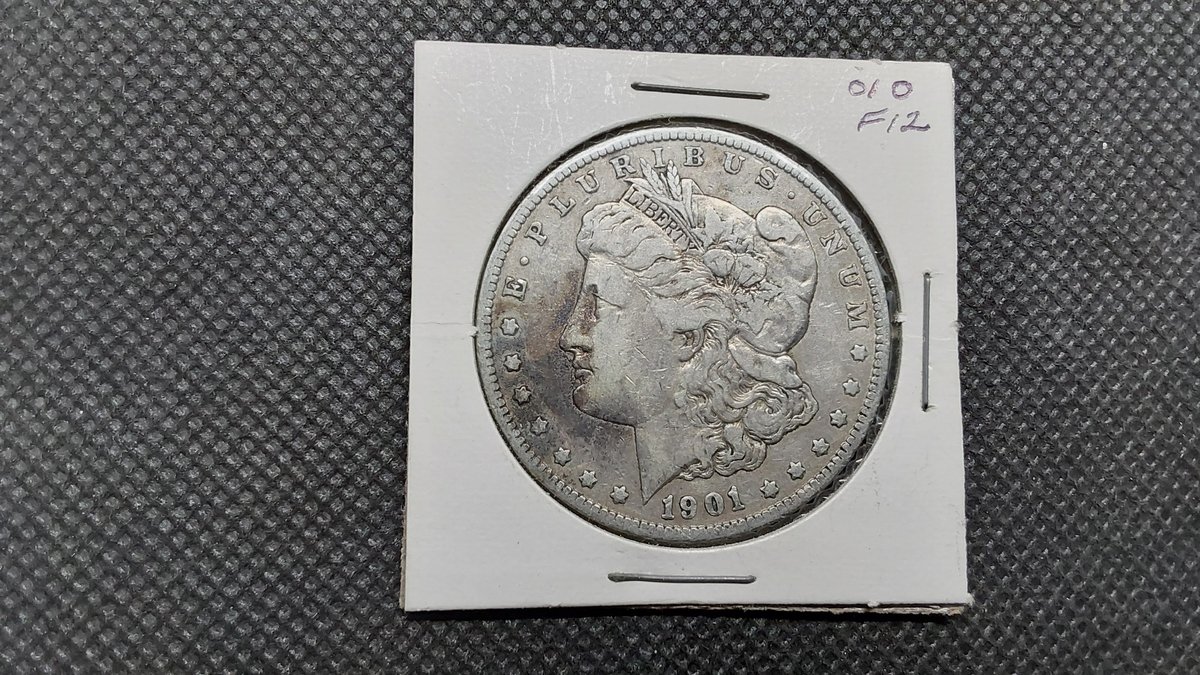 1901 O Morgan Silver Dollar