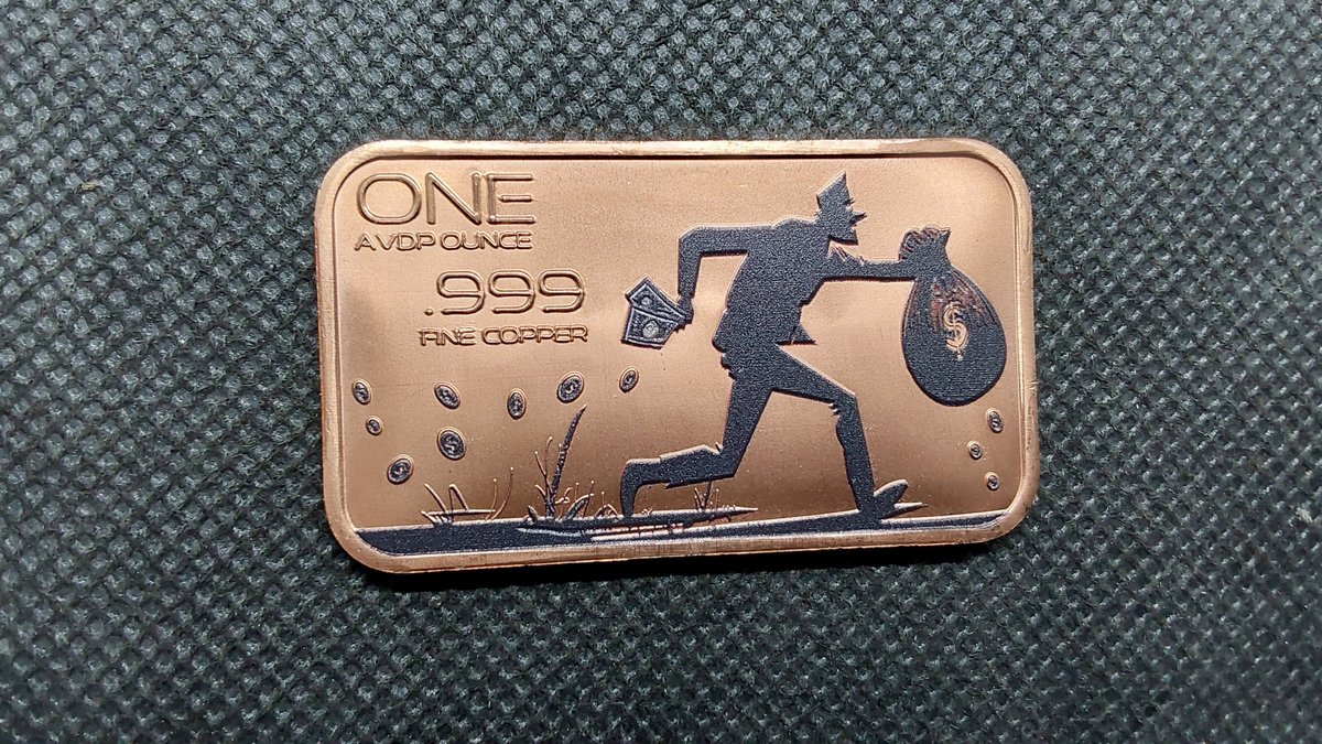 1 oz. Copper Bar