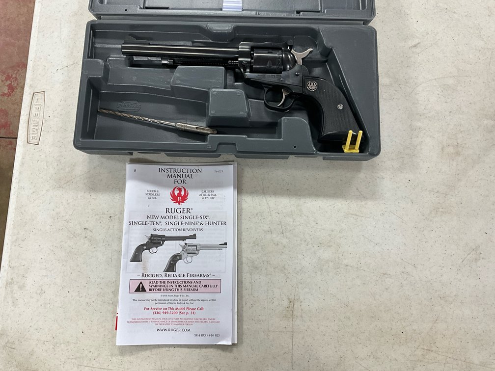 Ruger 17 HMR Pistol Revolver