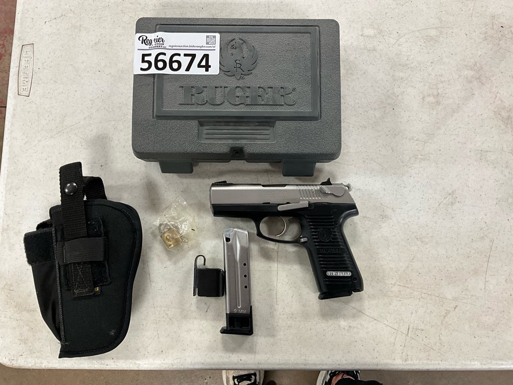 Ruger 9mm P95DC Hand Gun