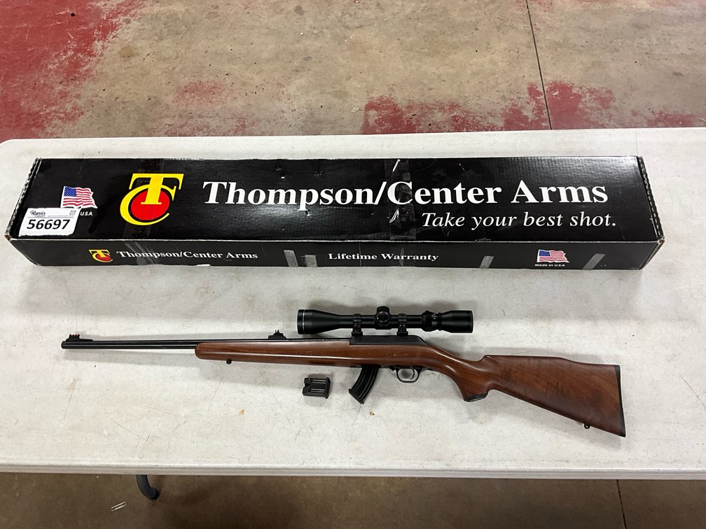 Thompson Center 22 Long Rifle w/ Tasco 3x-9x Scope