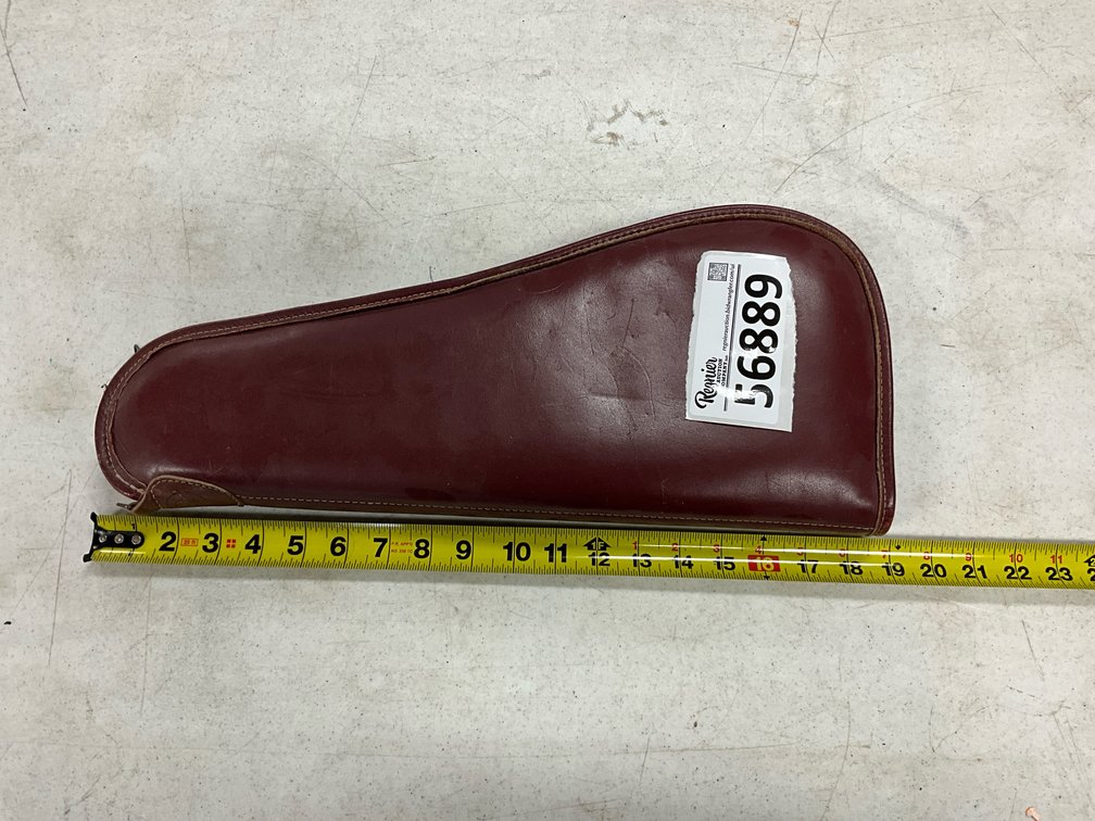 Leather Hand Gun Case