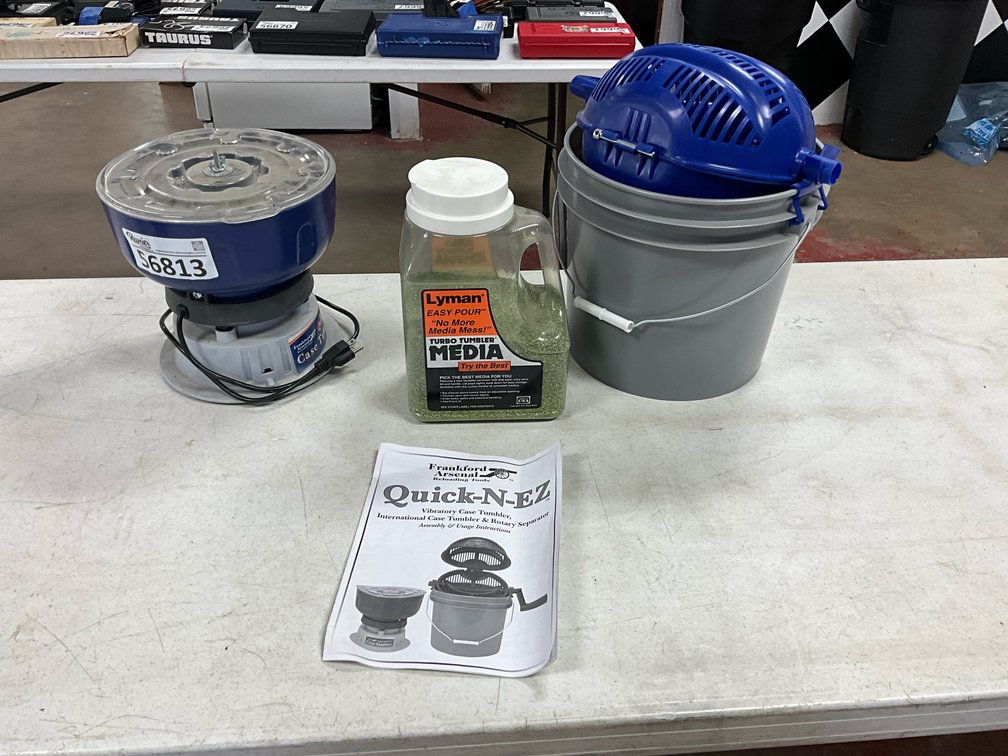 Quick N EZ Case Tumbler, Internal Case Tumbler & Rotary Seperstor