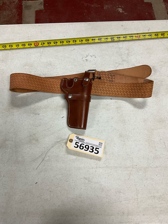 Leather Belted Holster
