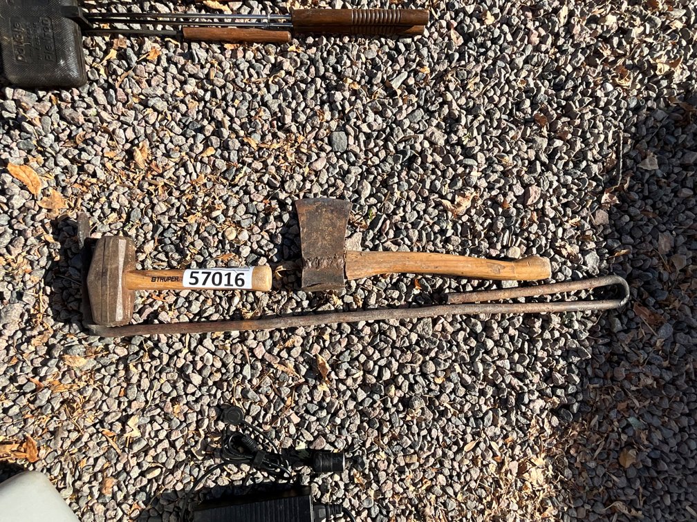 Fire Poker, Hatchet & Hammer