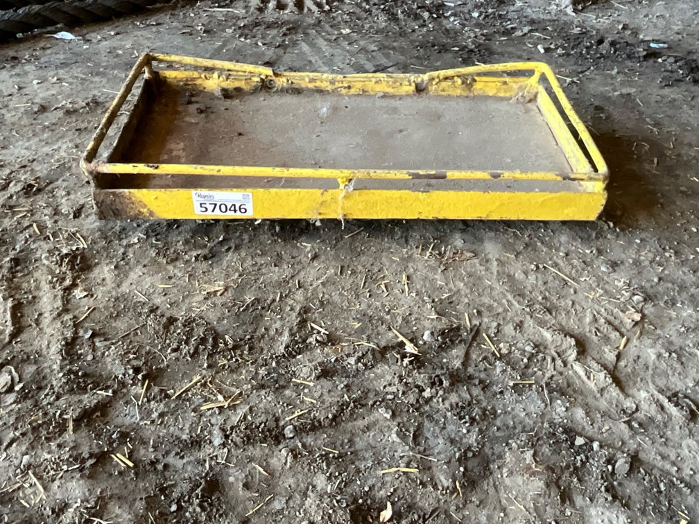Homemade Rock Box for Front of Tractor