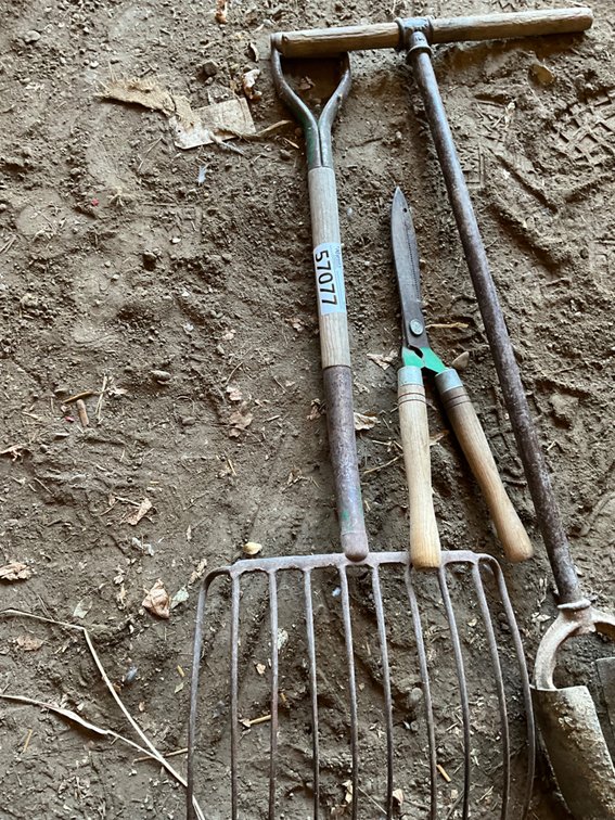Silage Fork & Pruner & Post Hole Digger