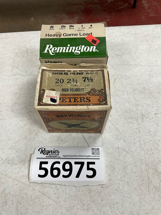 (2) Opened Boxes 20ga 2-3/4