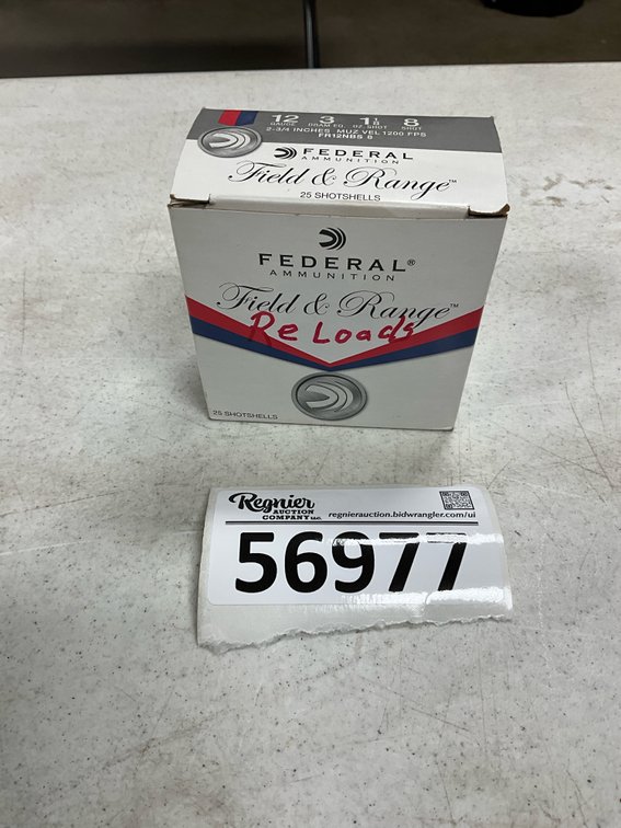 12ga Federal 2-3/4” Reloads