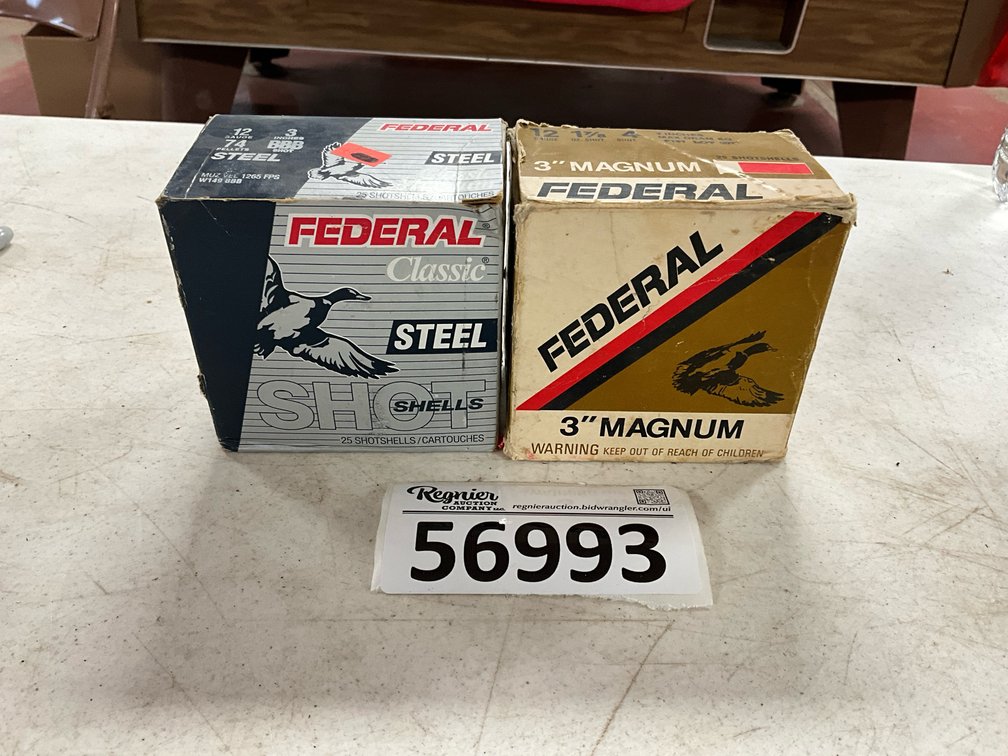 (2) Boxes 12ga 3”