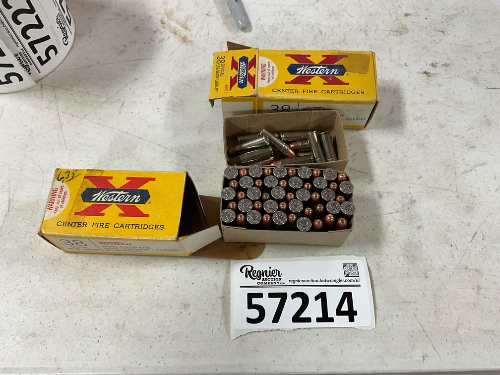 38 Special 158gr Western X Ammo