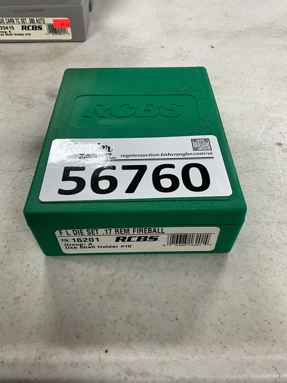 RCBS F L DIE SET .17 REM Fireball