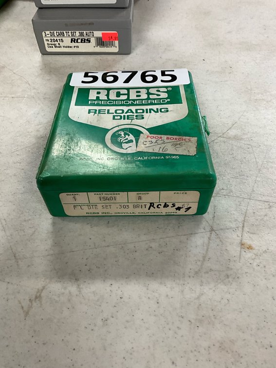 RCBS F L DIE SET .303 Brit, RCBS #7