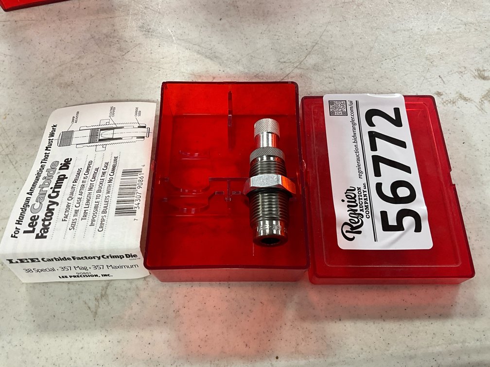 LEE 38 Special. 357 Mag, 357 Maximum Crimp Die