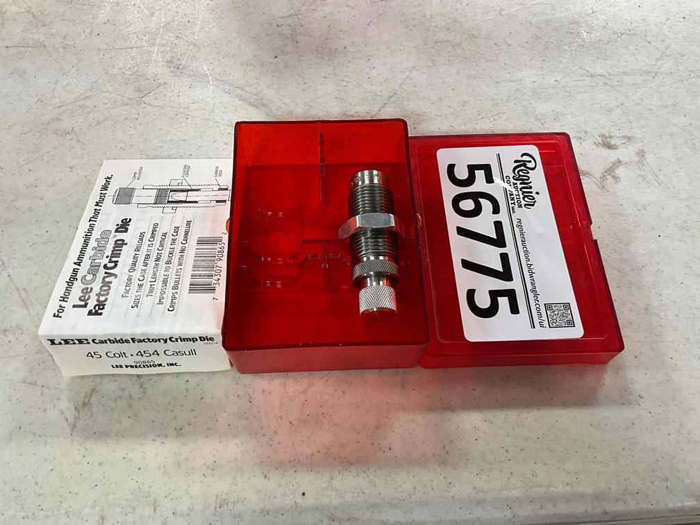 LEE 45 Colt & 454 Casull Die