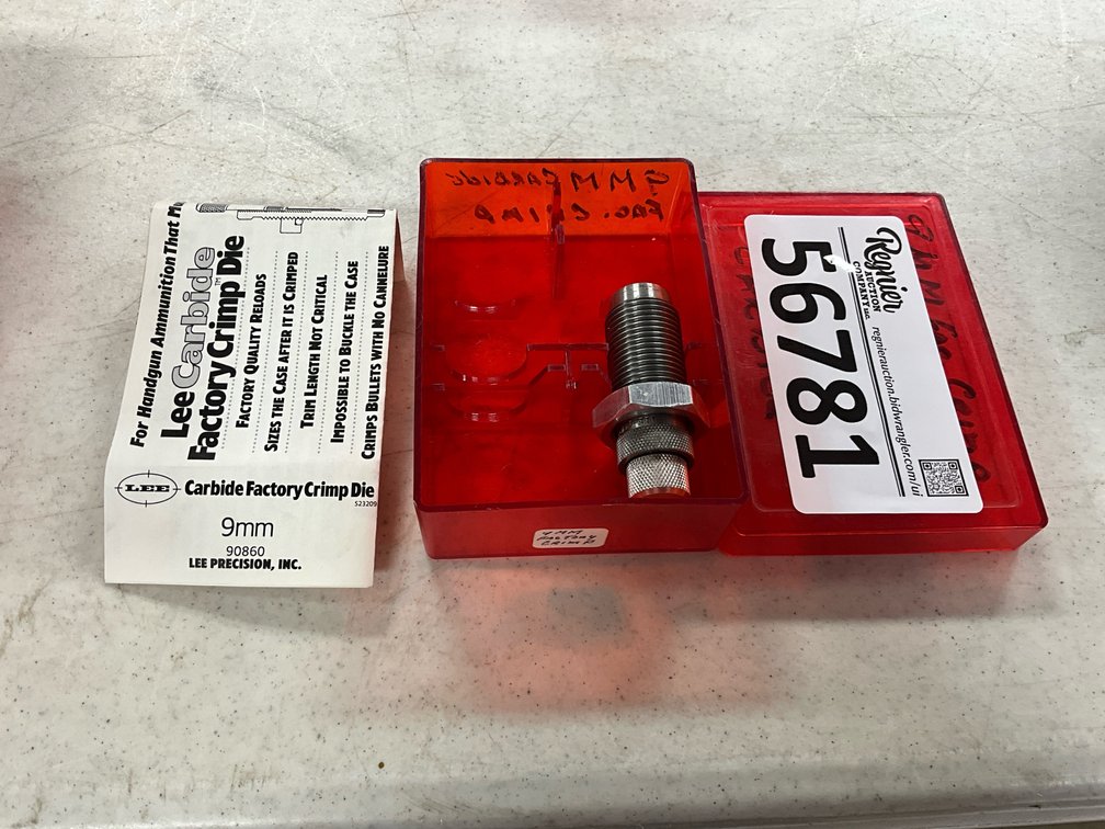 9mm Factory Crimp Carbide Die