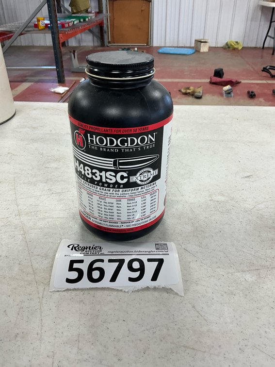 Unopened Hodgdon Rifle Powder