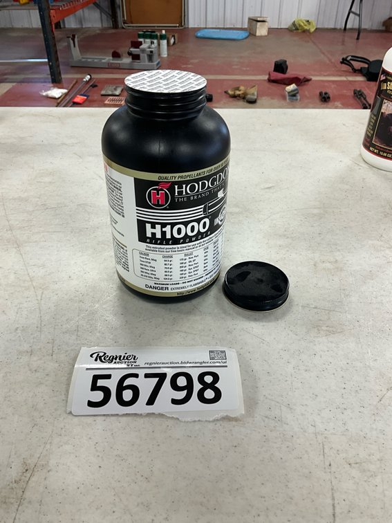 Unopened Hodgdon Rifle Powder