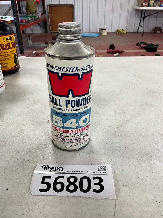 Almost Full Winchester 540 Ball Powder