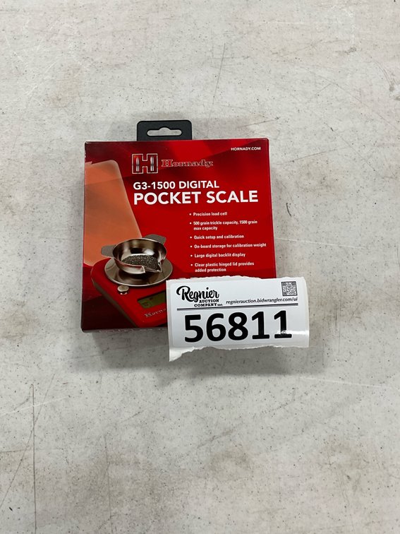 Hornady G3-1500 Pocket Scale