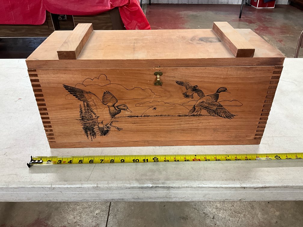 Galyan’s Trading Co Wood Box