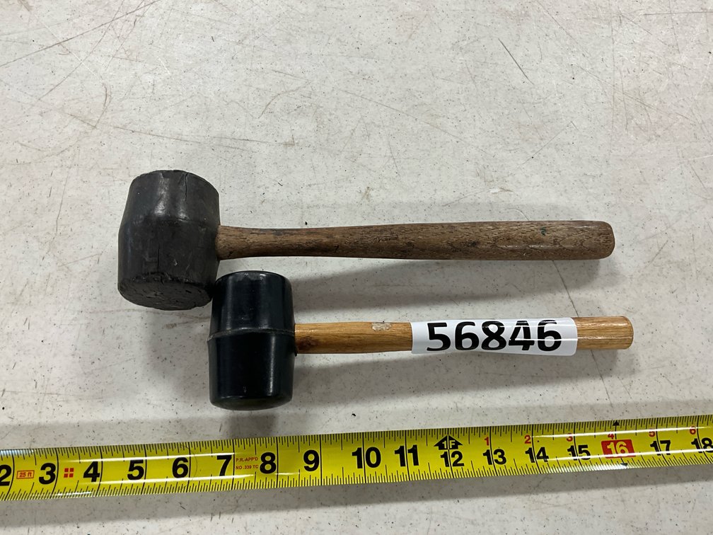 (2) Rubber Mallets