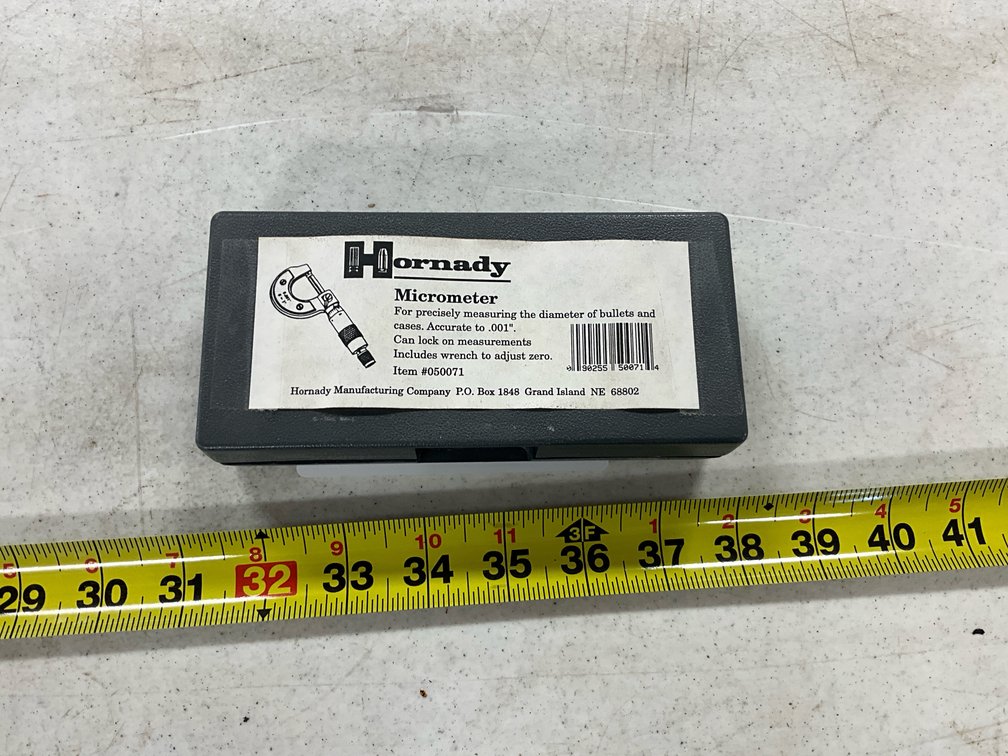 Hornady Micrometer